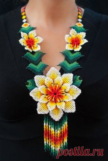 Hand made Mexican Huichol bead jewellery, earrings, bracelets, necklaces and more. Custom designs welcome.