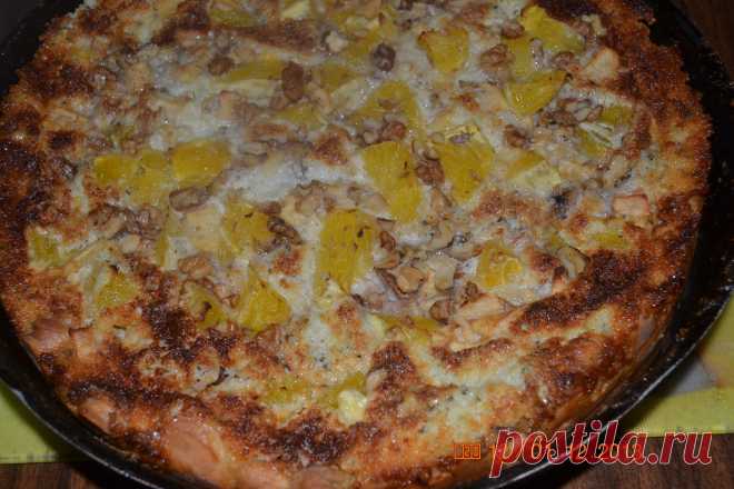 Фруктовый пирог с мятно-творожным кремом рецепт пошаговый http://ligakulinarov.ru/r/fruktovyy_pirog_s_myatno_tvorozhnym_kremom_2472