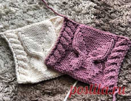 Узор спицами от tishenko.knit.