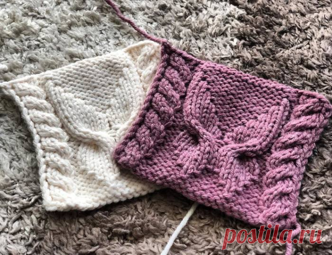 Узор спицами от tishenko.knit