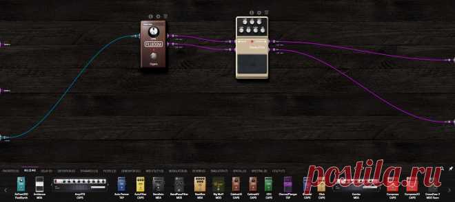 MODEP – Virtual Pedalboard for Raspberry Pi MODEP is a virtual audio plugin pedalboard that lets you play around with hundreds of LV2 audio plugins ranging from a simple reverb to a complex FM synth using your Raspberry Pi and any Raspberry Pi sound card!