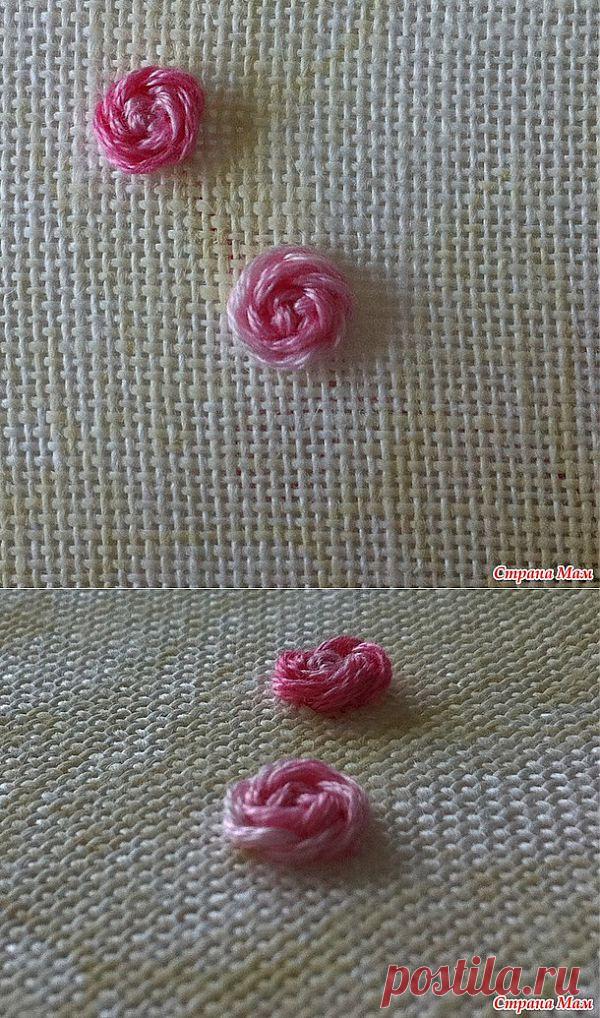 Розочка с узелком в центре МК: Дневник группы "Бискорню и другие "кривульки"" - Страна Мам
