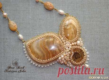 Намиста, кольє. Колье Песчаная река купити Україна — SKRYNYA.UA