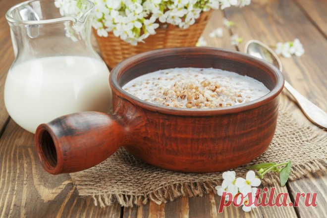 Гречка с молоком