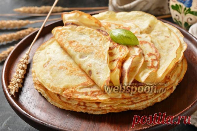 Обычные, вкусные блины "Столовские": название не «АХ», но вкус «ВАУ» — идеальный!