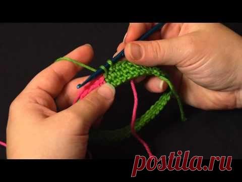Жаккард крючком. Мастер-класс | razpetelka.ru