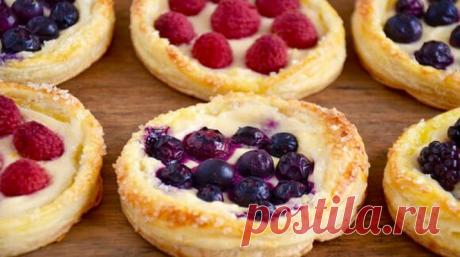 Постой и быстрый рецепт слоеных пирожных