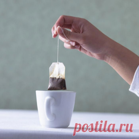 Интересные способы применения использованного чайного пакетика. | ДОСТОЙНАЯ ЖИЗНЬ НА ПЕНСИИ
