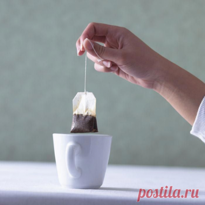 Интересные способы применения использованного чайного пакетика. | ДОСТОЙНАЯ ЖИЗНЬ НА ПЕНСИИ