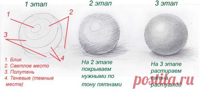 Как научиться рисовать карандашом, уроки рисования для начинающих