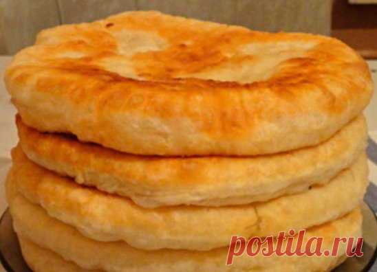 Пушистые лепешки на кефире: вкусно и быстро