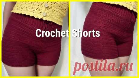 Летние шорты крючком. Crochet shorts.