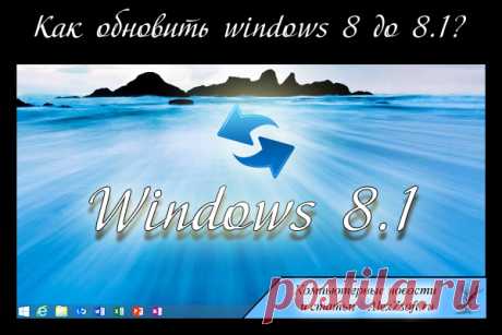Как просто обновить windows 8 до windows 8.1
