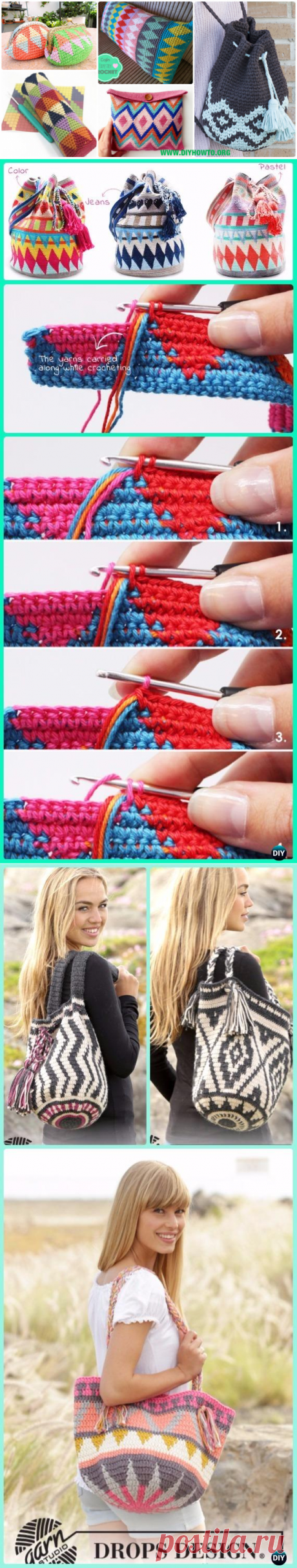 Wayuu Mochila Tapestry Crochet Free Patterns Tips & Guide