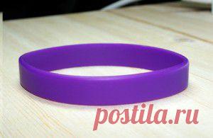 Фиолетовый браслет