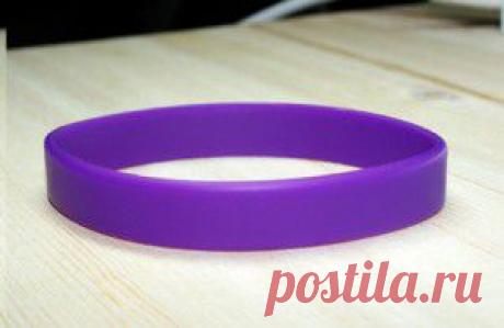 Фиолетовый браслет