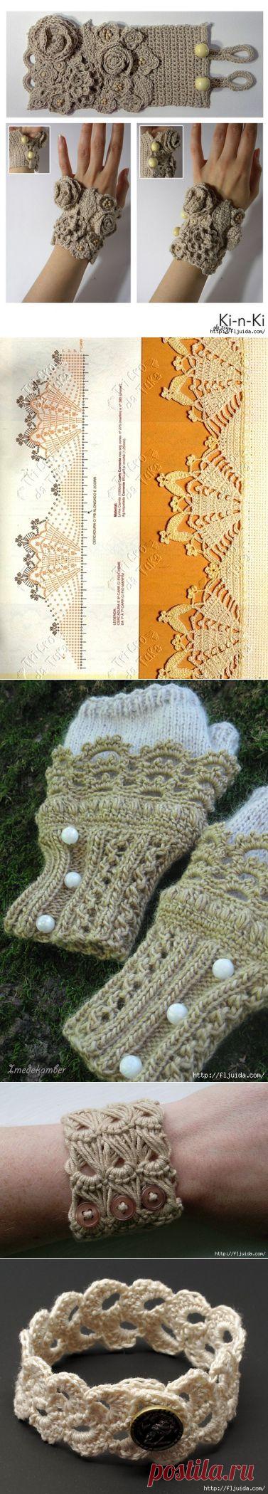 Украшаем себя вязанкой крючком.