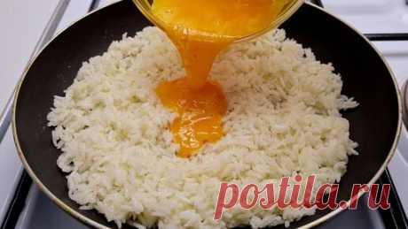 Готовим с Назирой | Смонтировала и слюнки снова побежали, как вспомнила вкус этого блюда. Если дома есть яйца и рис, то обязательно приготовьте и не пожалеете