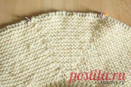 ​Капюшон спицами для начинающих — DIYIdeas
