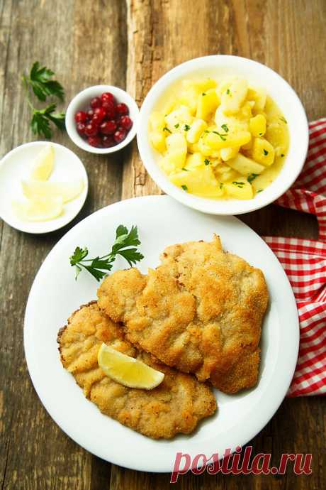 Венский шницель по старому рецепту — Фактор Вкуса
