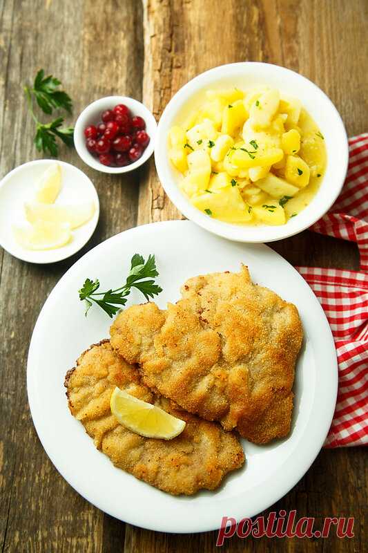 Венский шницель по старому рецепту — Фактор Вкуса