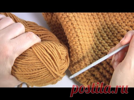 EASY and Super Stylish!!! Unique Crochet Hat Idea For Beginners/Free CROCHET Hat PATTERN/Tutorial
