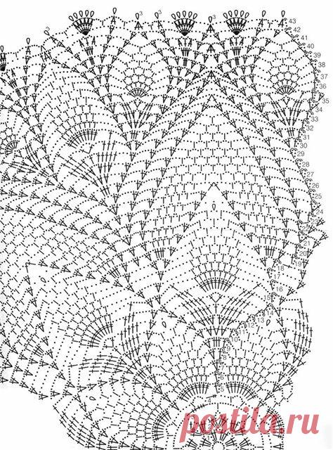 Продолжение работы над вязаным куполом зонта..