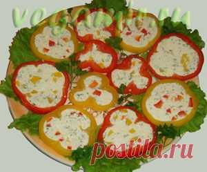 Фаршированный перец | Вегетарианские рецепты