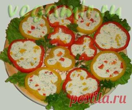 Фаршированный перец | Вегетарианские рецепты