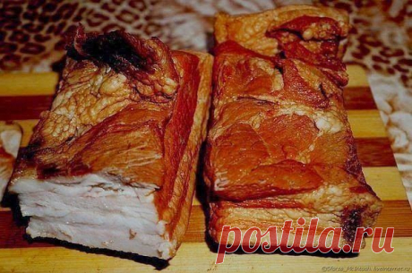 Бекон в луковой шелухе