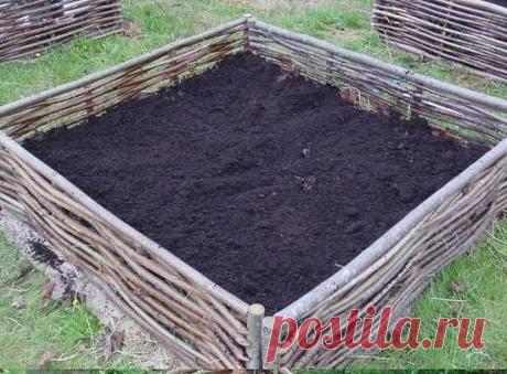 Делаем поднятую грядку