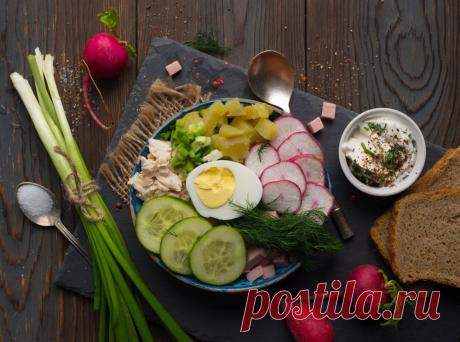 Главные секреты приготовления вкусной окрошки