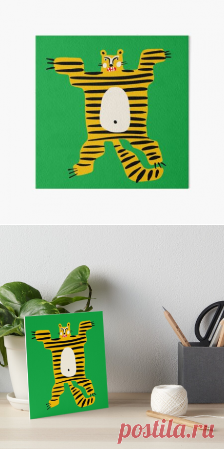 "The tiger" Art Board Print by panova | Redbubble