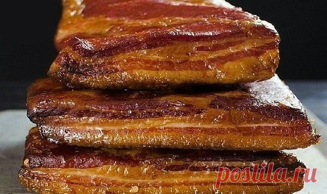 САЛO ПОЛУЧАЕТСЯ, КАК КOПЧЕНОЕ. НО КOПТИТЬ МЫ ЕГО НЕ БУДЕМ.Отличный рецепт. Вам точно понравится! — Копилочка полезных советов