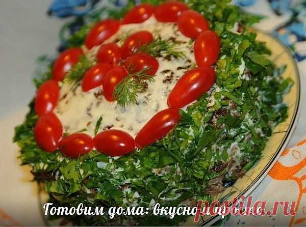Печёночный торт
