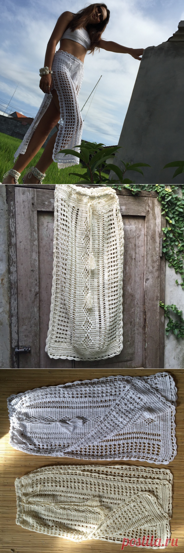 Isabella high splits maxi skirt / andi bagus