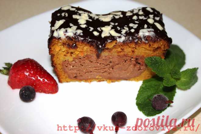 Морковно-творожный кекс