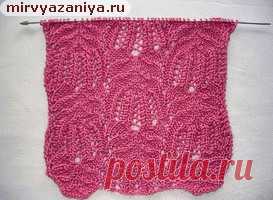Медвежьи лапки. Узоры спицами. Схемы узоров.