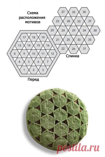 Crochet Cushion Free Pattern