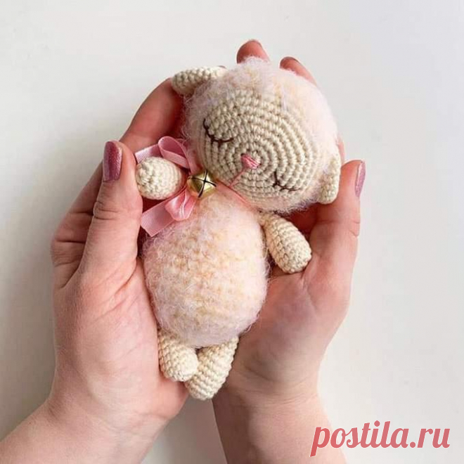 Овечка крючком. Амигуруми схемы и описания. Автор: Harugurumi | IRINELY.ART