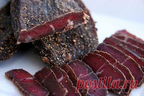 БИЛТОНГ Приготовление Мясо может быть разное... / Еда и напитки / Вяленое мясо / Pinme.ru / Елена Лопухова