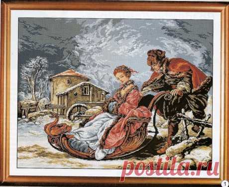 в/к Барынька на саночках