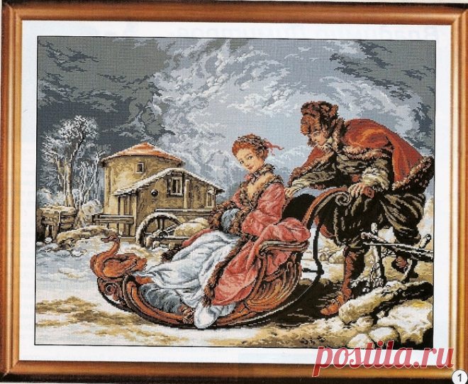 в/к Барынька на саночках