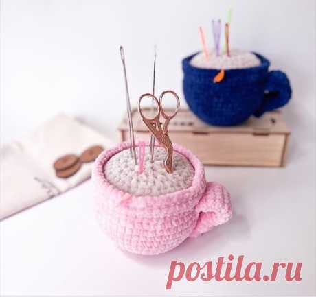 Чашка кофе крючком. Амигуруми схемы и описания. Автор: Елизавета Игошина | IRINELY.ART