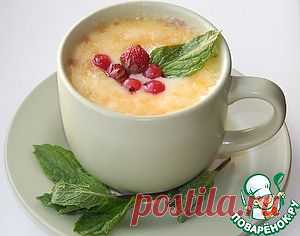 Простой десерт из замороженных ягод и сыра - кулинарный рецепт