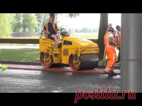 Как делаю дороги в Нидерландах, нам далеко) - YouTube