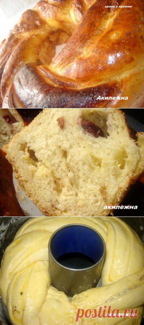 Кранц с кремом или с любой начинкой : Выпечка сладкая