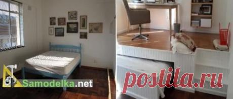 Кровать под подиумом своими руками