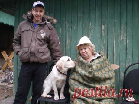 Генеральская дача под Лугой. Пёс Ричард.