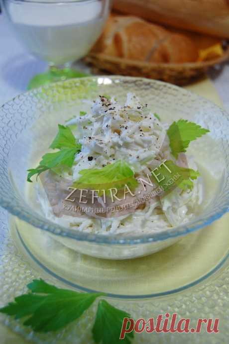 Рецепт вкусного салата из редьки с майонезом и луком — Кулинарные рецепты любящей жены